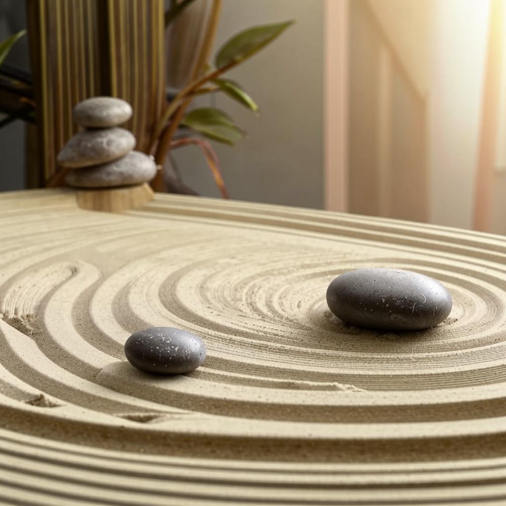 Person der føler fordele af mindfulness